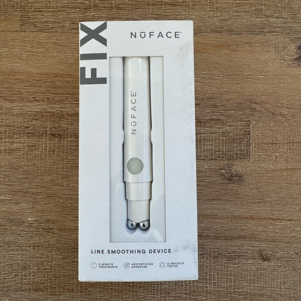 NuFace Personal Aesthetician Device Packaging in White